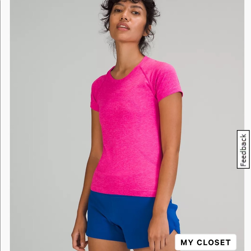 Swiftly Tech Short Sleeve Shirt 2.0 Race Length. Size 6